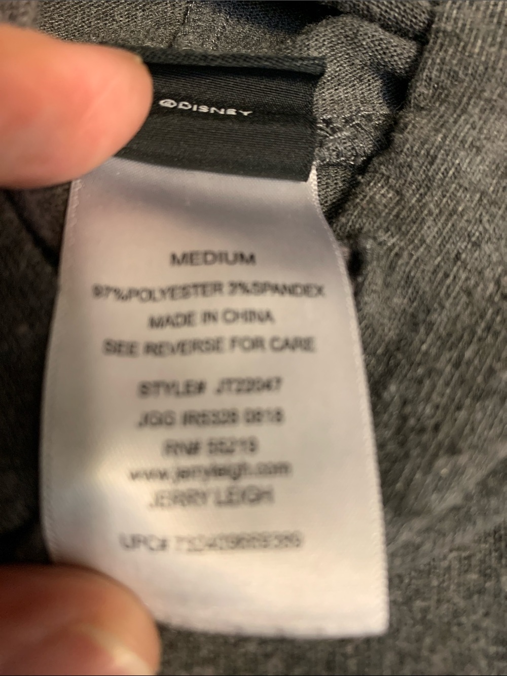 Disney Gray Graphic  Pullover Hoodie - Picture 6 of 6
